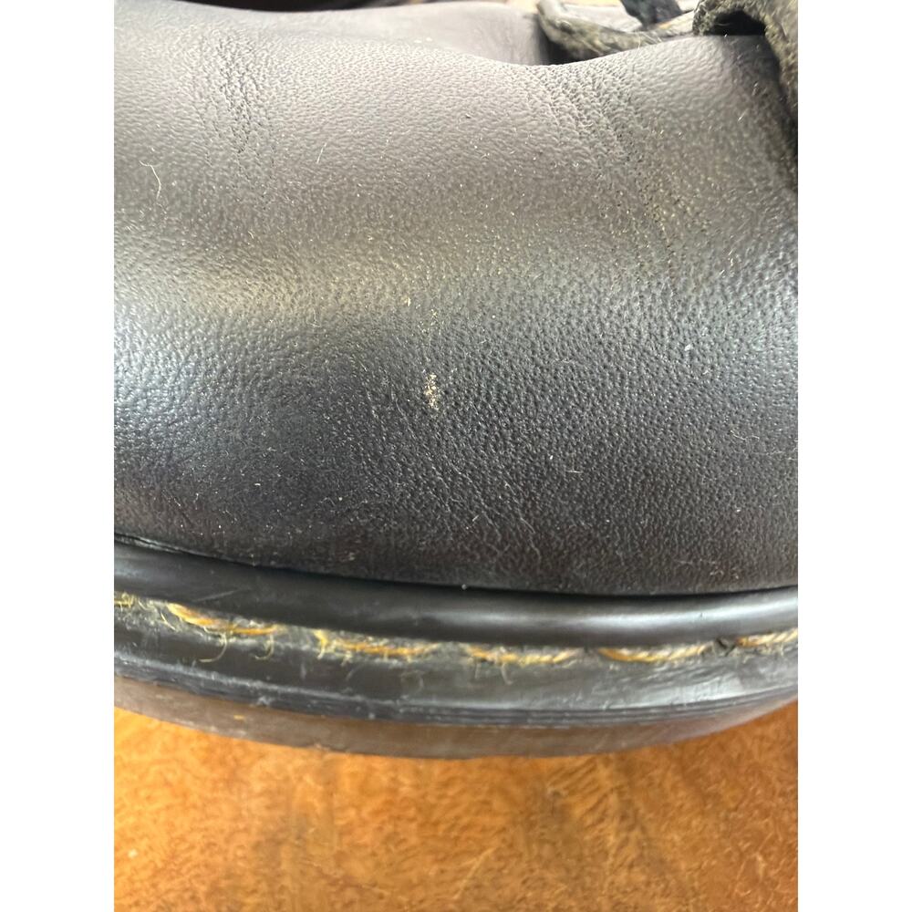 Vintage Dr. Martens Made in England Black Leather 3-Eye  Oxford Men's Size 8 - Picture 5 of 12